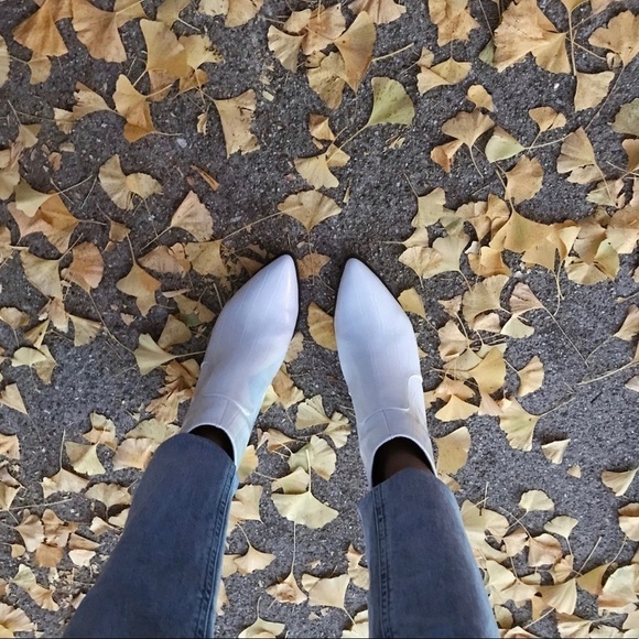 COPY - Faux Croc Ankle Booties - Picture 8 of 8